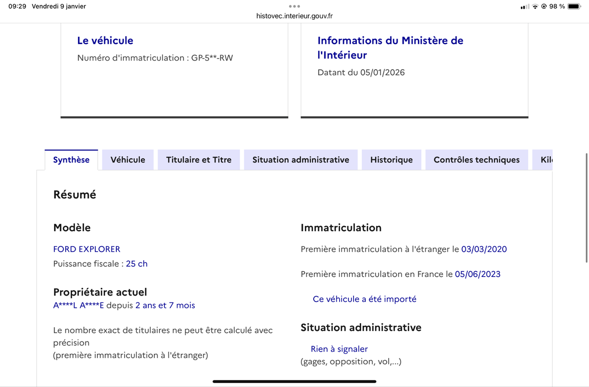 Ford Explorer d'occasion