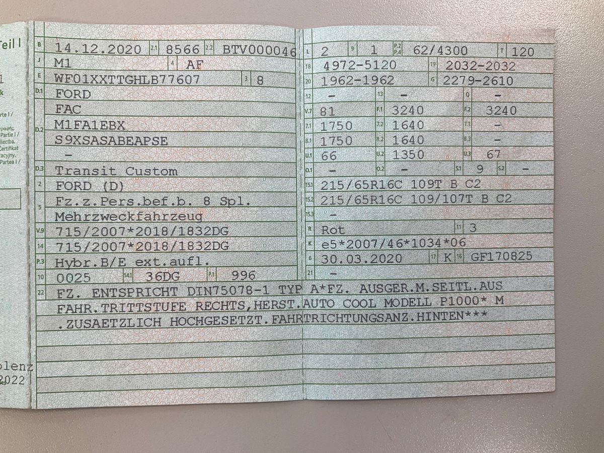 Ford Tourneo d'occasion