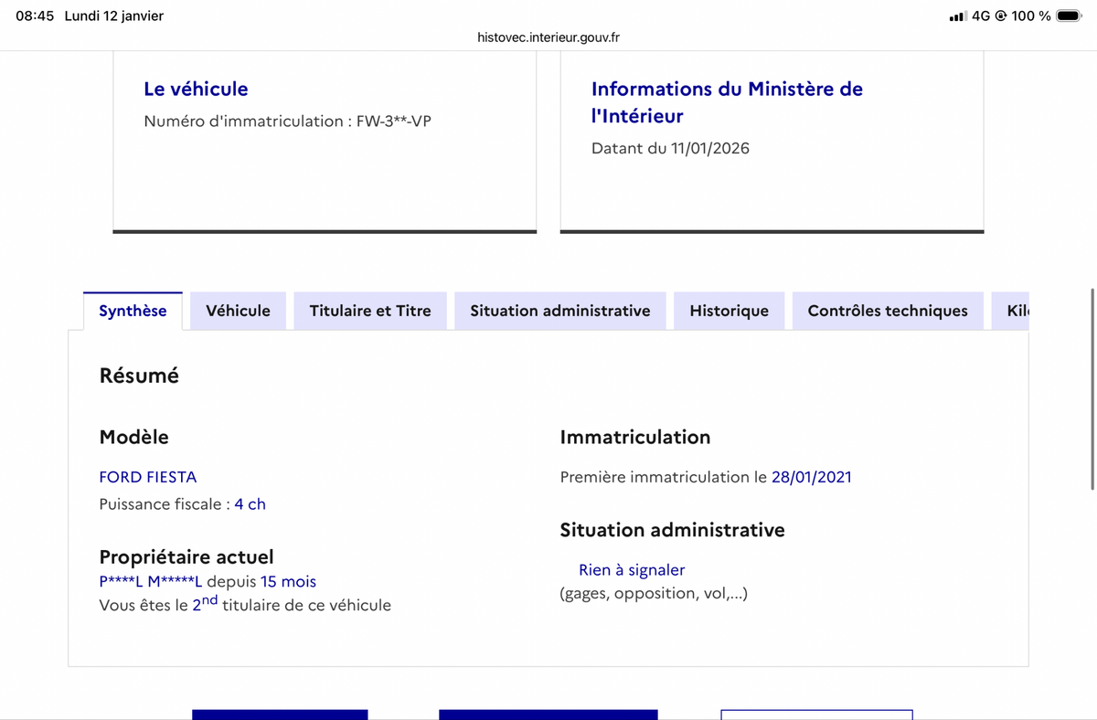 Ford Fiesta d'occasion