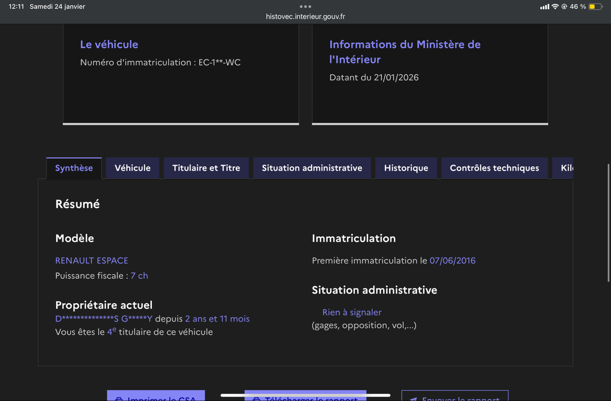 Renault Espace d'occasion