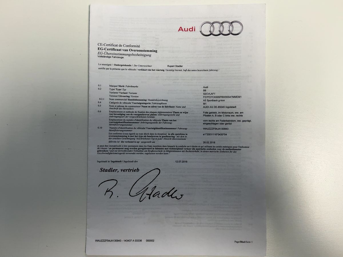 Audi A5 d'occasion