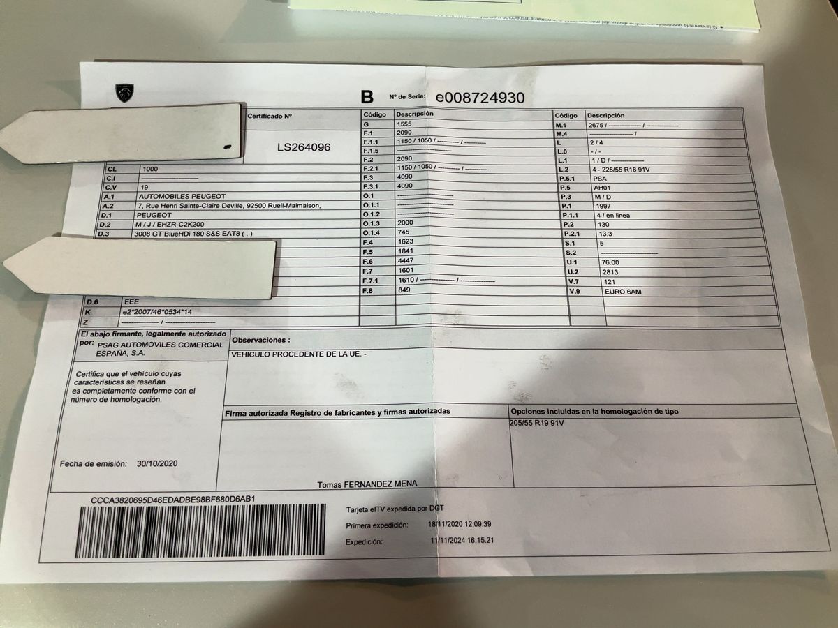 Peugeot 3008 d'occasion