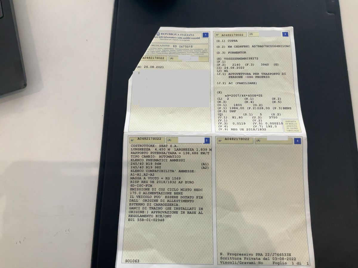 Cupra Formentor d'occasion