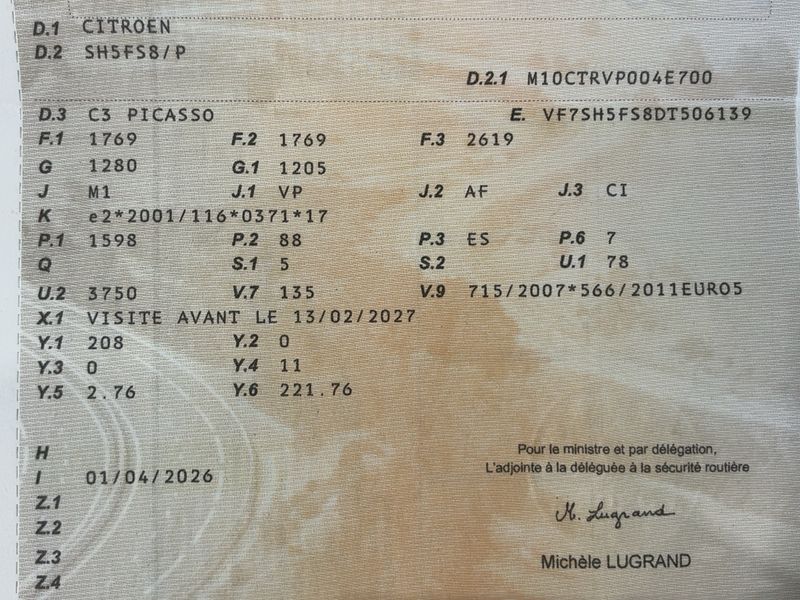 Citroen C3 Picasso 1.6 VTi Confort — zdjęcie 15