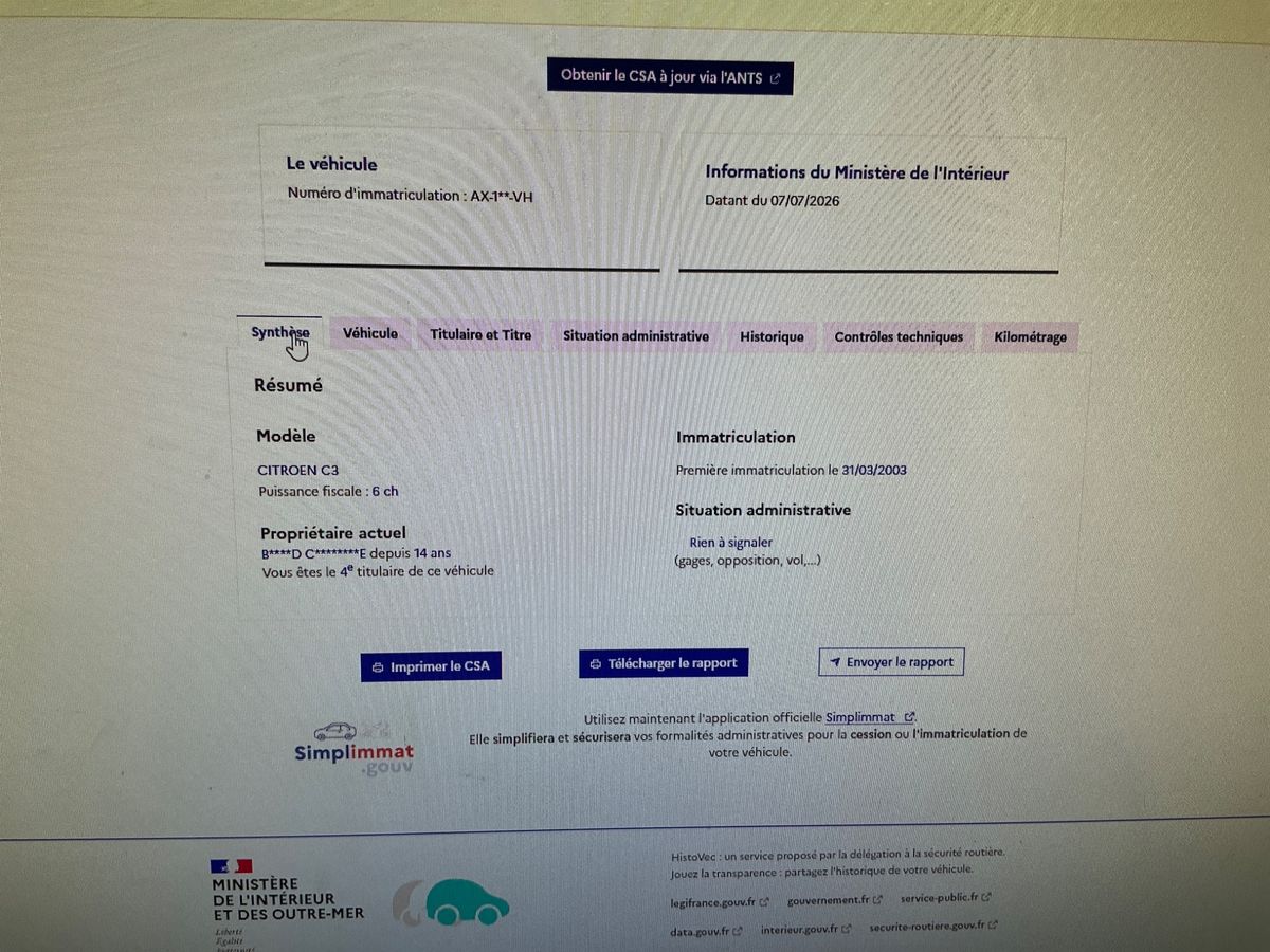 Citroen C3 d'occasion