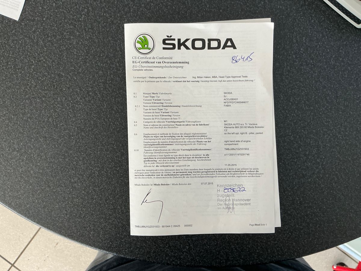 Skoda Fabia d'occasion