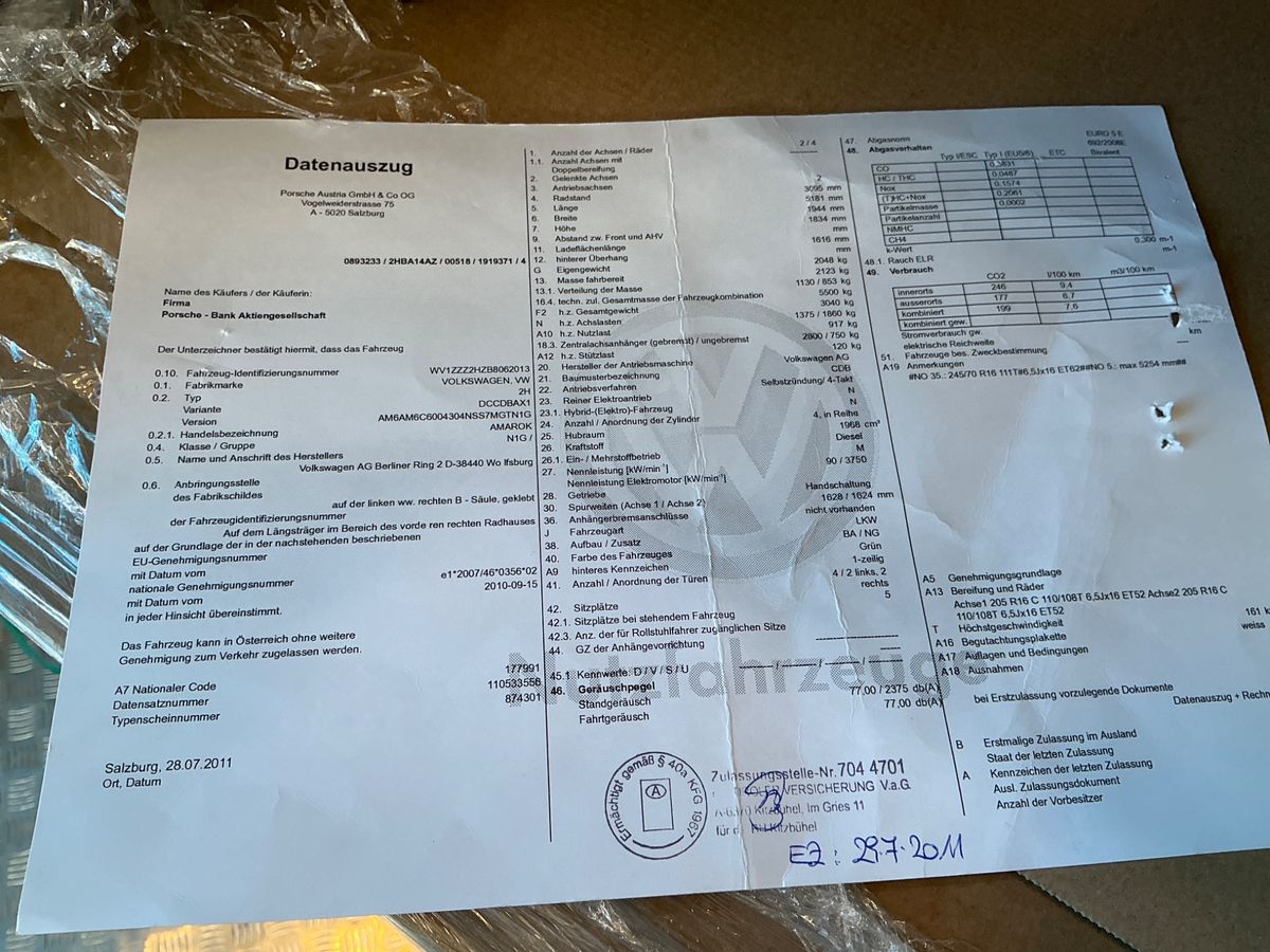 Volkswagen Amarok d'occasion