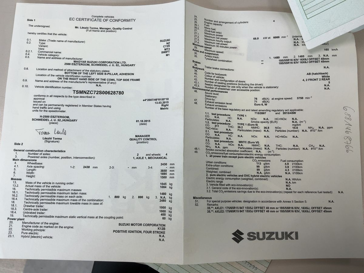 Suzuki Swift d'occasion