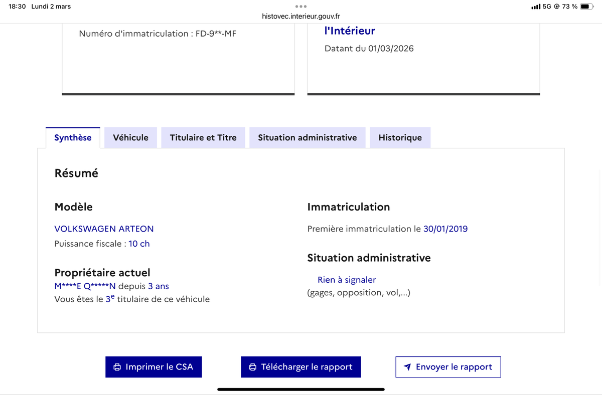 Volkswagen Arteon d'occasion