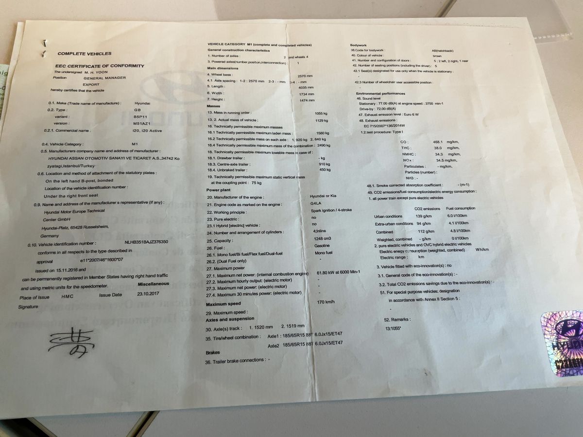 Hyundai i20 d'occasion