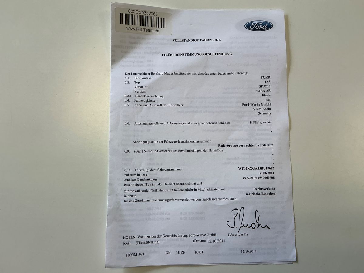 Ford Fiesta d'occasion