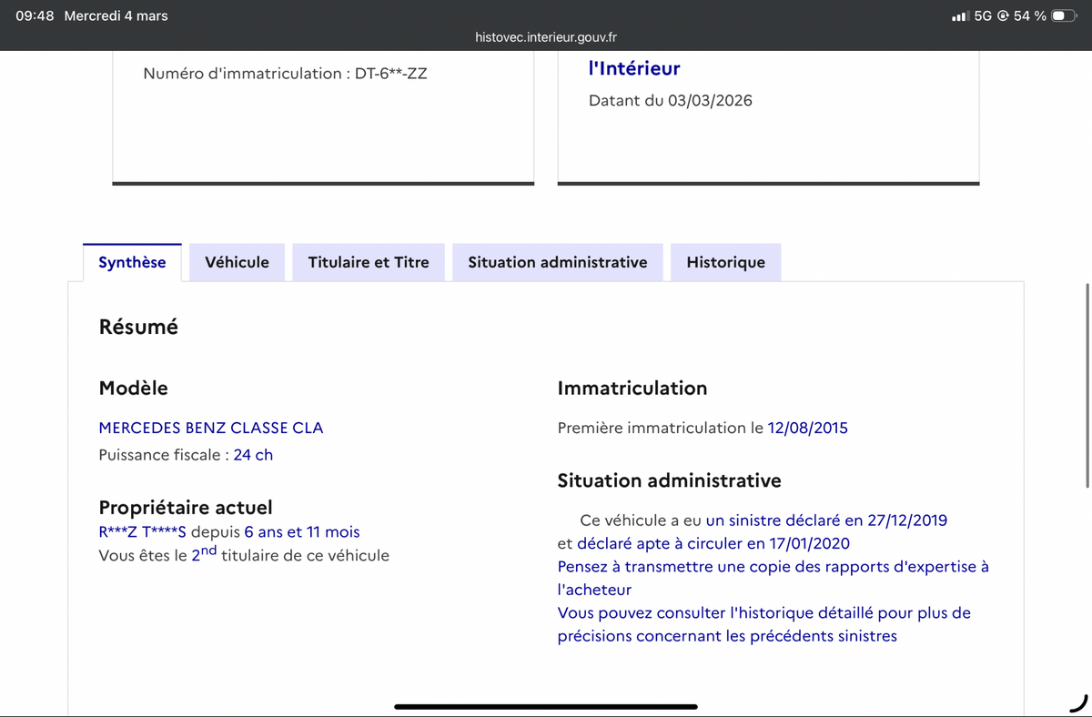 Mercedes-Benz CLA-Klasse d'occasion