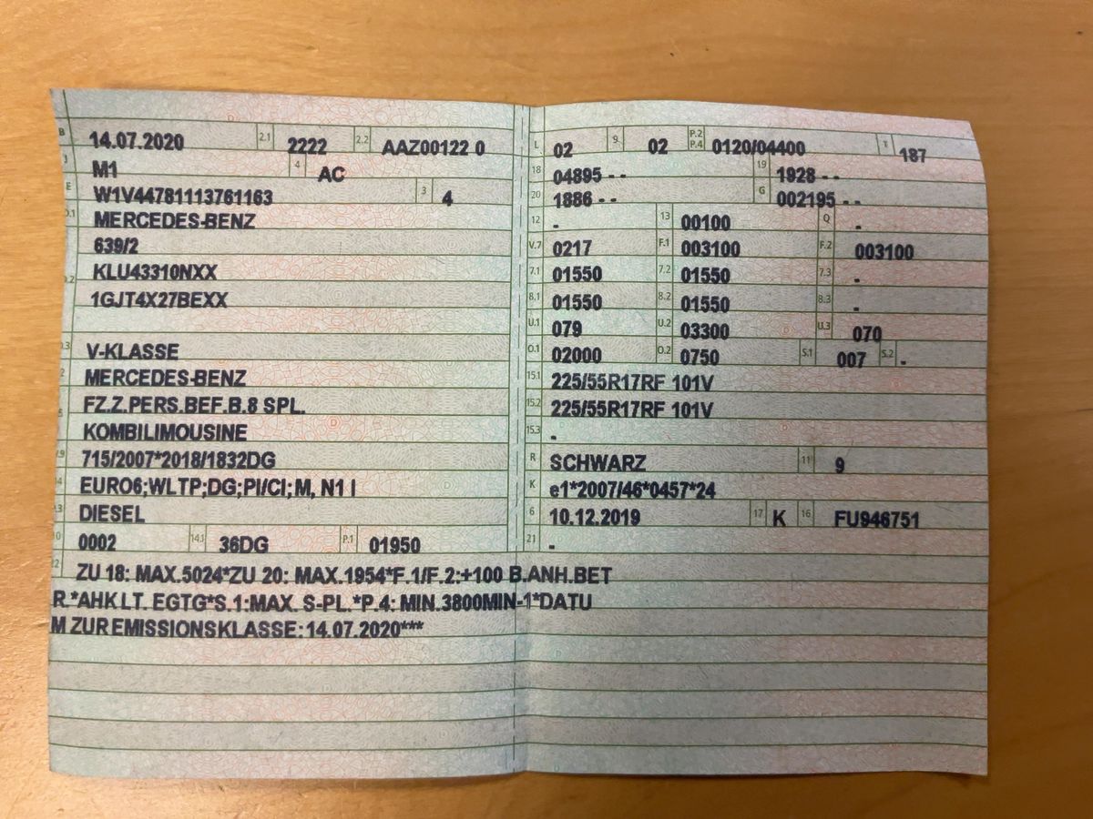 Mercedes-Benz V-Klasse d'occasion