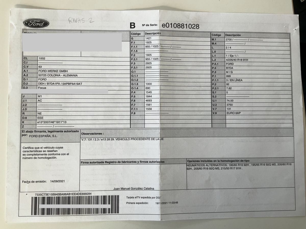 Ford Focus d'occasion