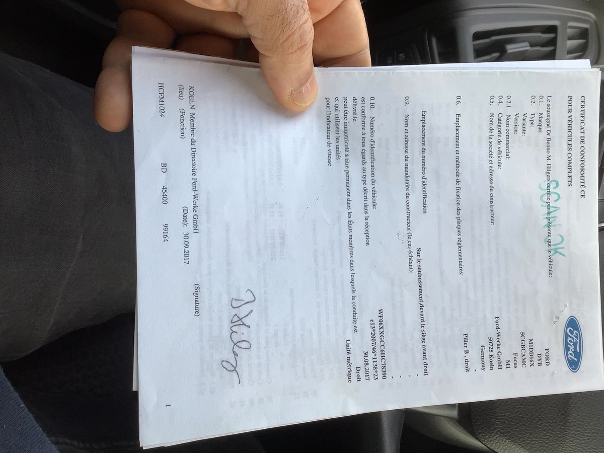 Ford Focus d'occasion