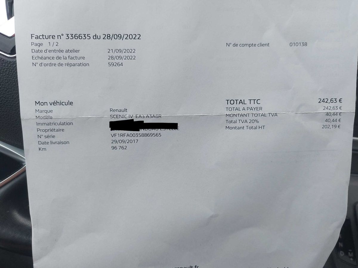 Renault Scenic d'occasion