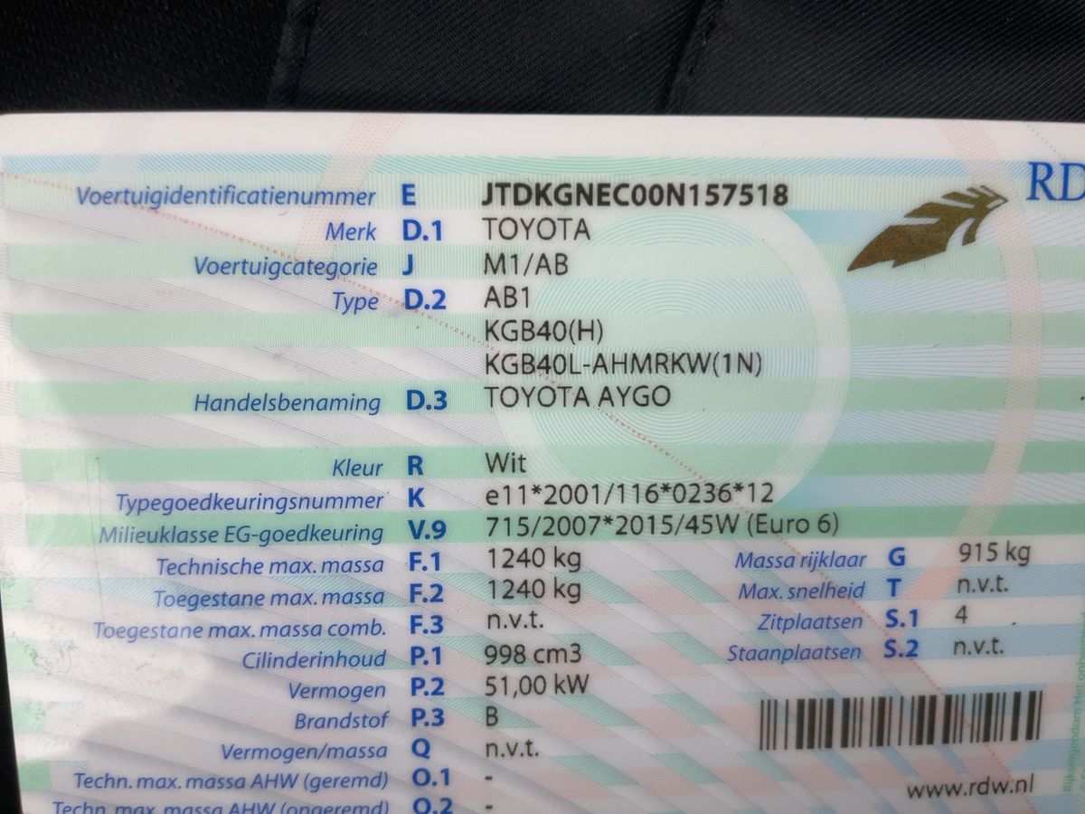 Toyota Aygo d'occasion