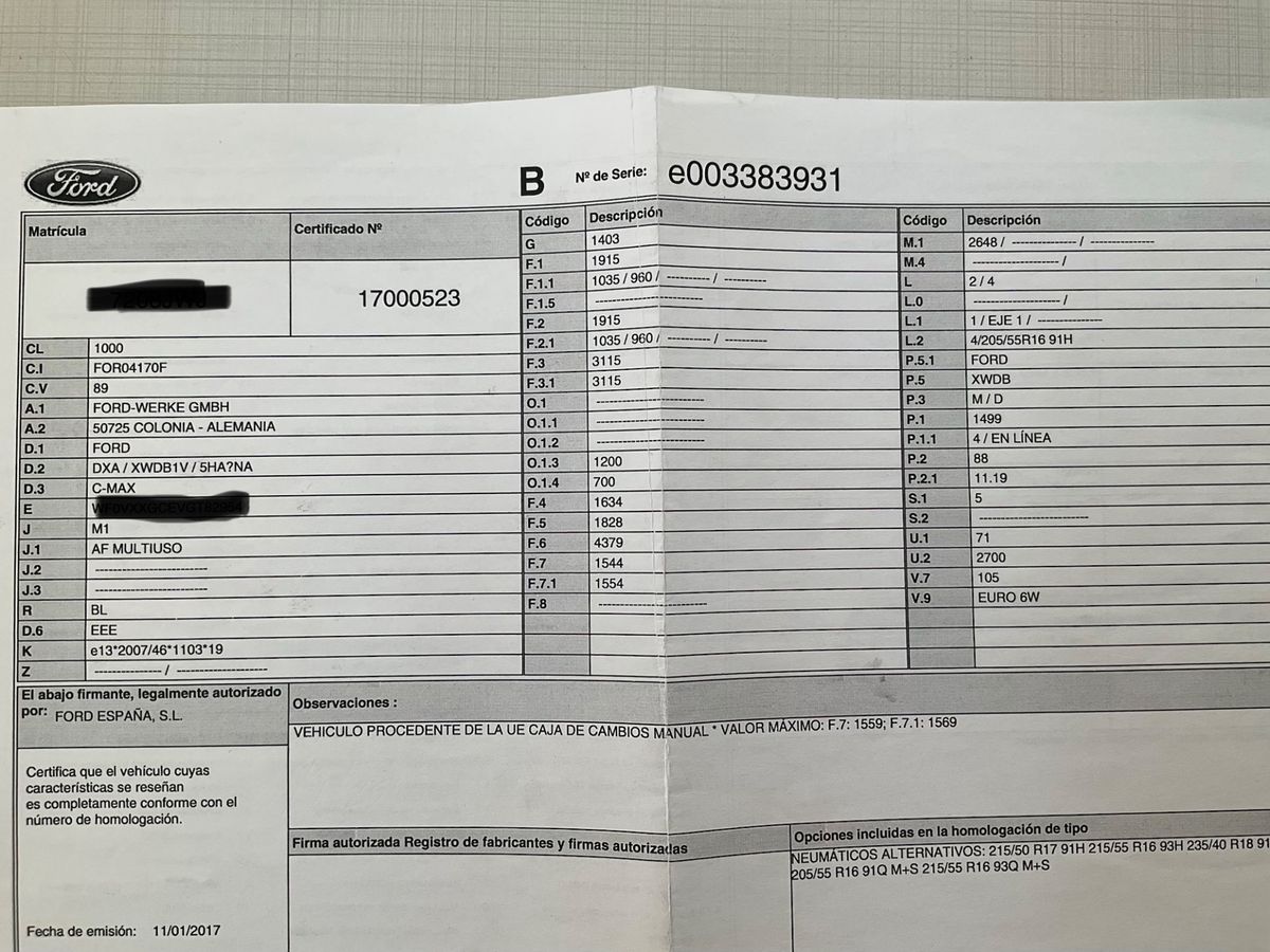 Ford C-Max d'occasion