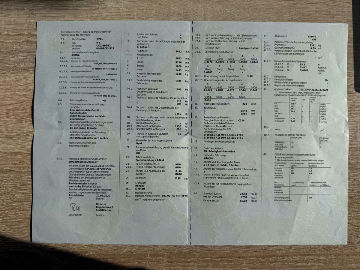 Opel Astra d'occasion