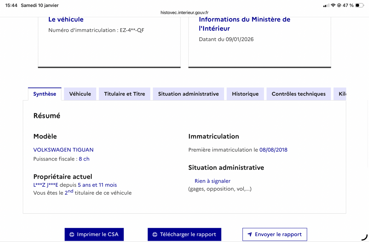 Volkswagen Tiguan d'occasion