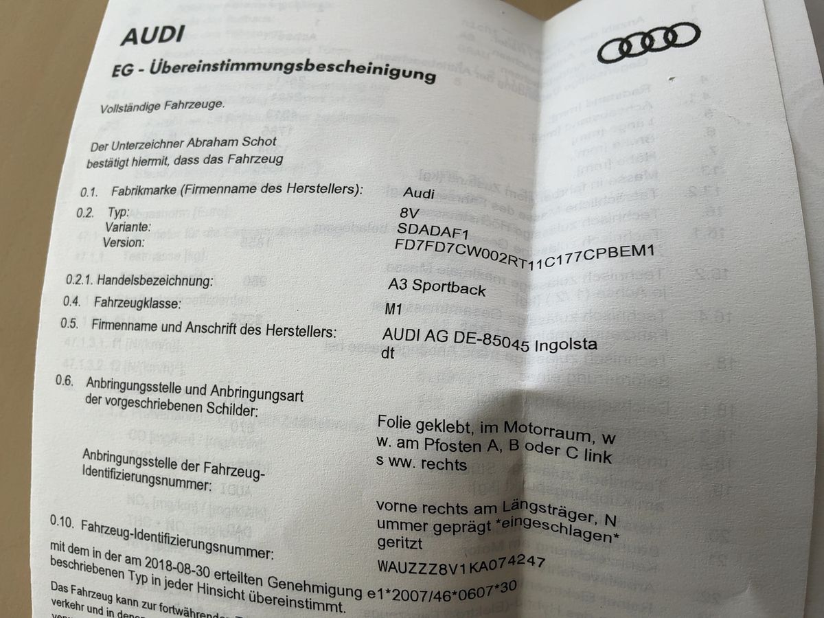 Audi A3 d'occasion