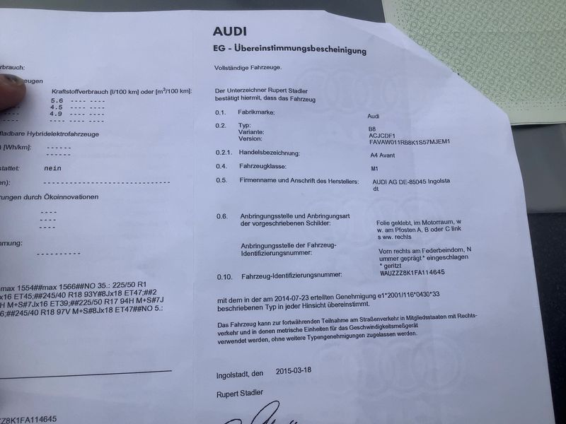 Audi A4 2.0 TDI S line Sportpaket plus 2015 – снимка 22
