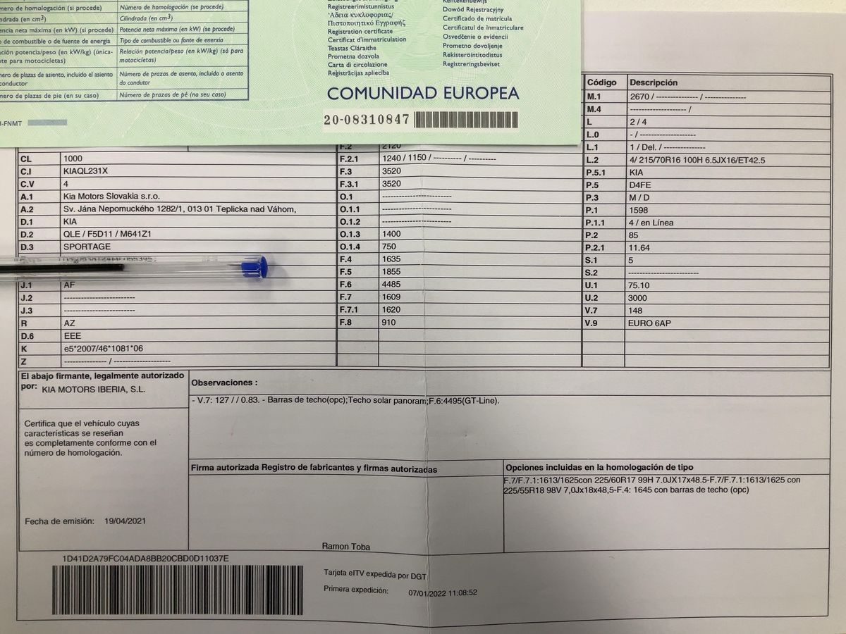 Kia Sportage d'occasion