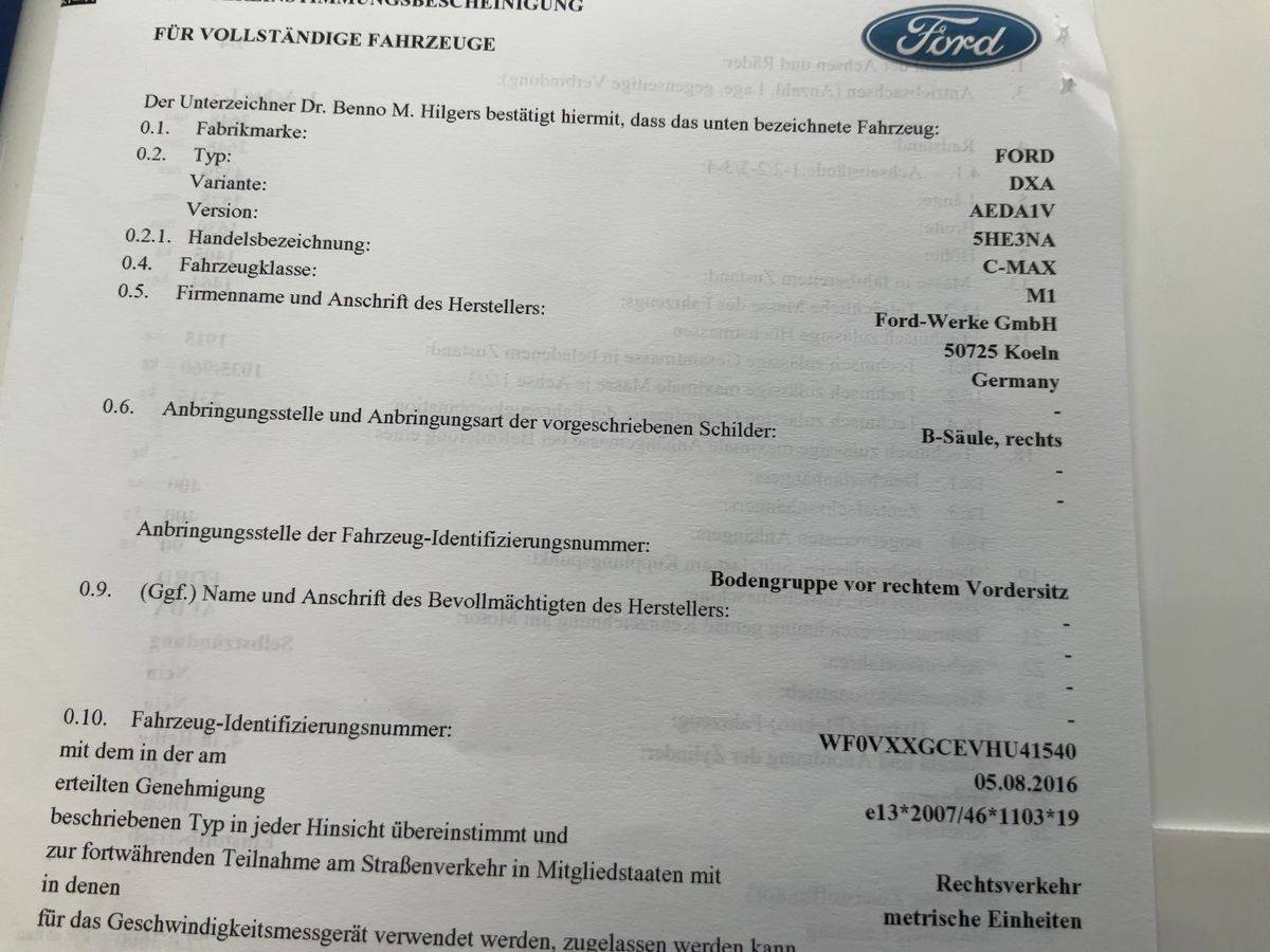 Ford C-Max d'occasion