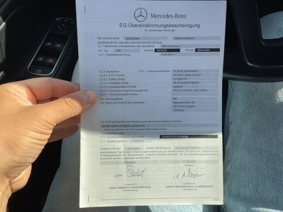 Mercedes-Benz GLB-Klasse d'occasion