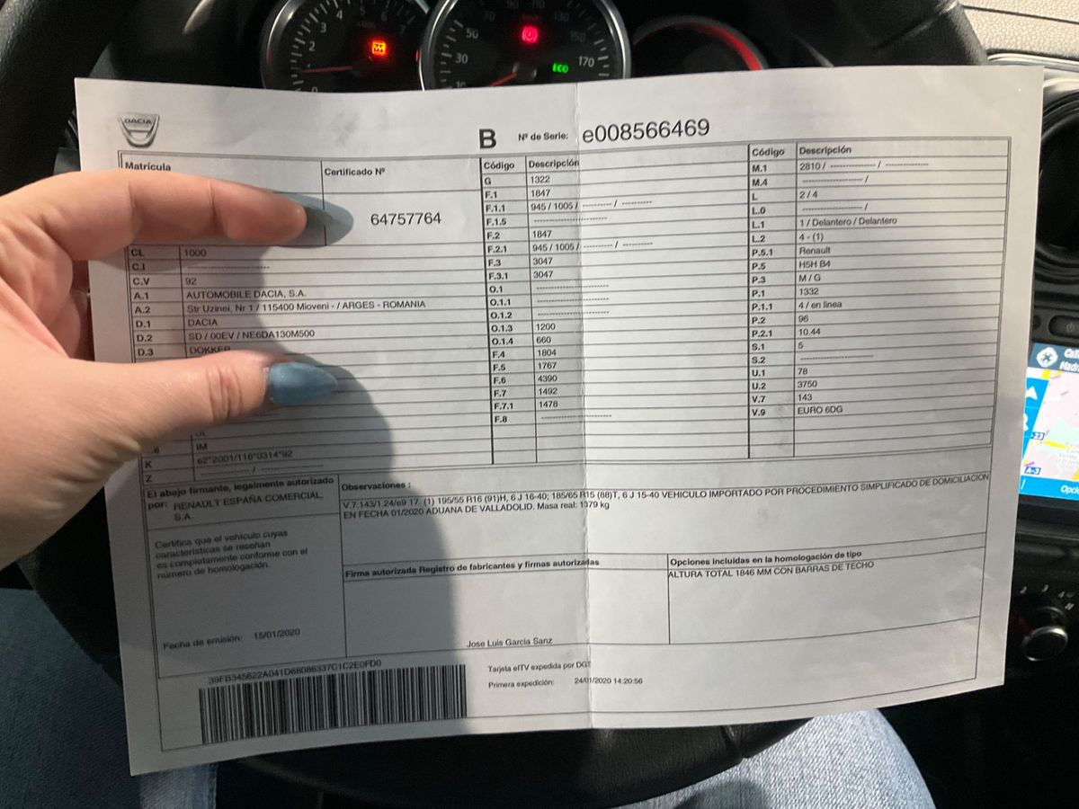 Dacia Dokker d'occasion