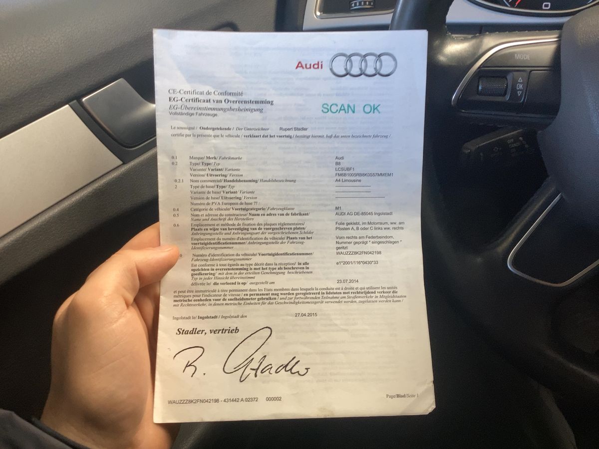 Audi A4 d'occasion
