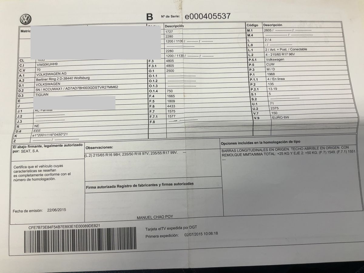 Volkswagen Tiguan d'occasion