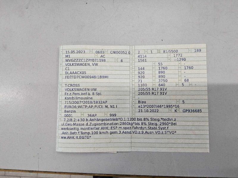 Volkswagen T-Cross d'occasion