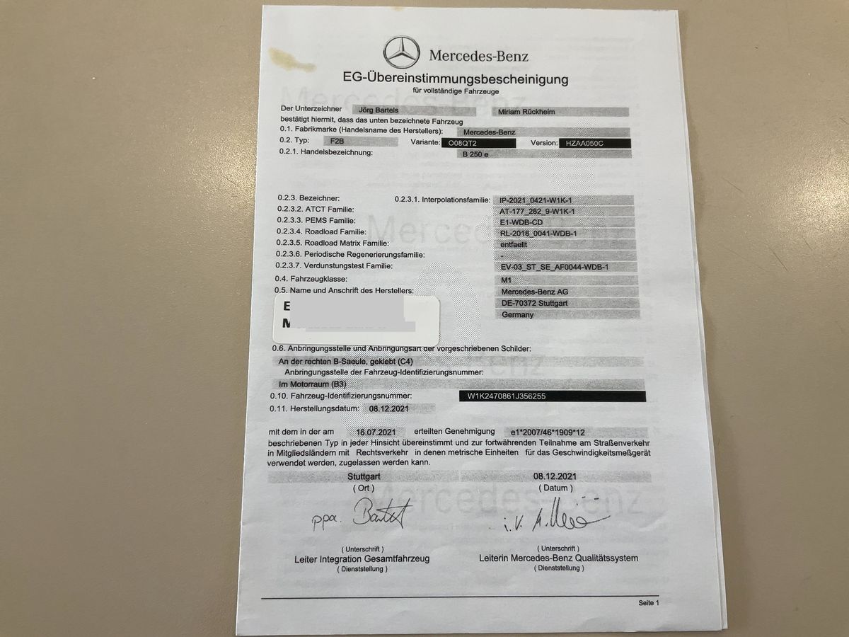 Mercedes-Benz B-Klasse d'occasion