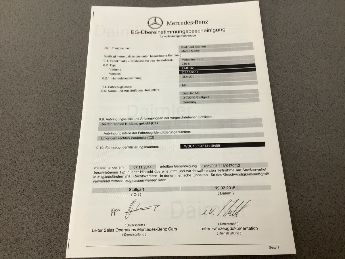 Mercedes-Benz GLA-Klasse d'occasion