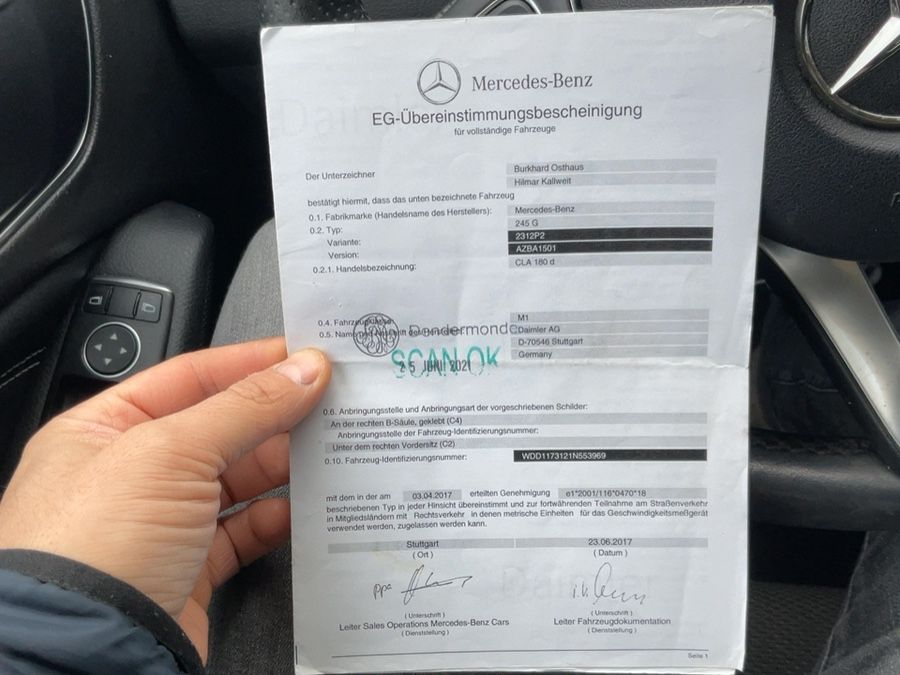 Mercedes-Benz CLA-Klasse d'occasion