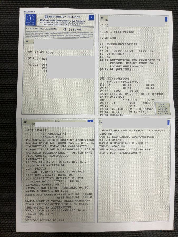 Volvo S90 d'occasion