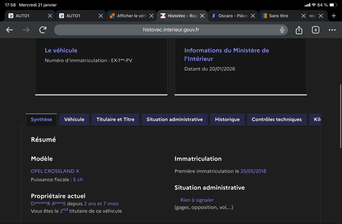 Opel Crossland d'occasion