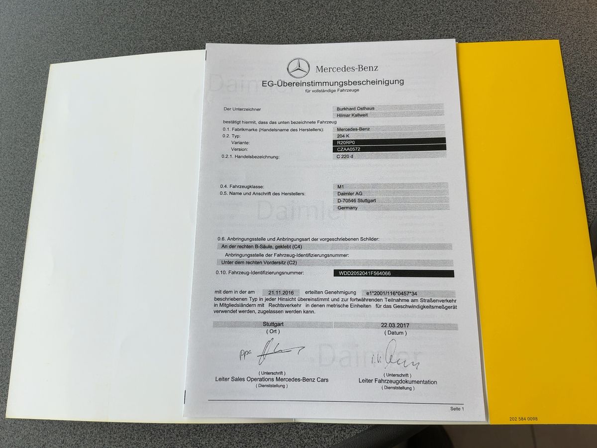 Mercedes-Benz C-Klasse d'occasion