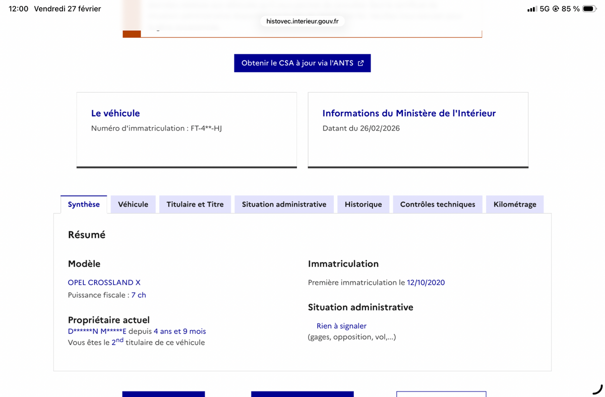 Opel Crossland d'occasion