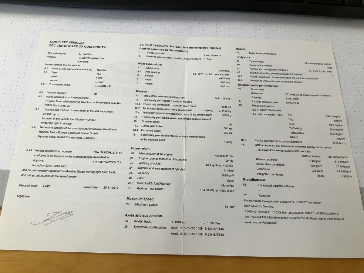 Hyundai Tucson d'occasion