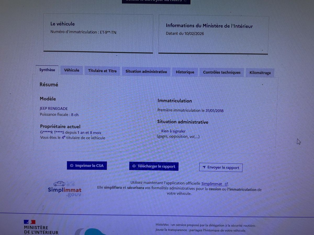 Jeep Renegade d'occasion