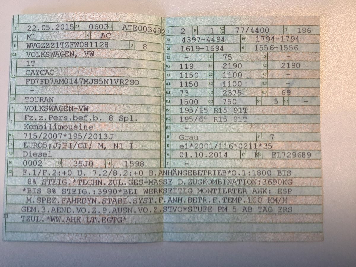 Volkswagen Touran d'occasion