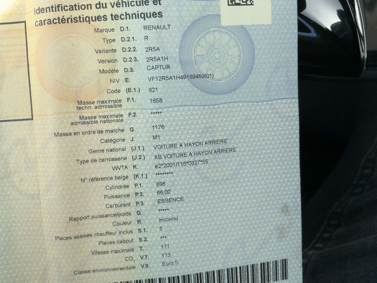 Renault Captur d'occasion