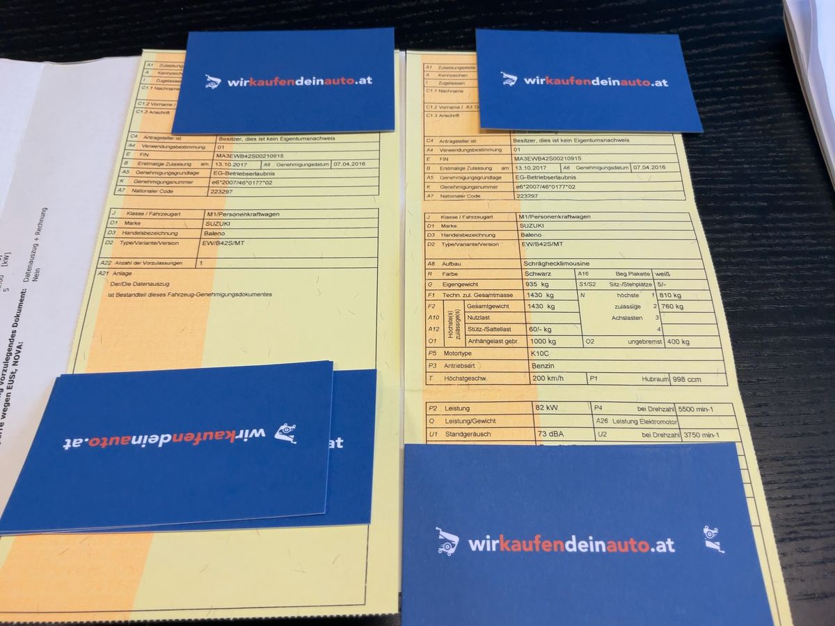 Suzuki Baleno d'occasion