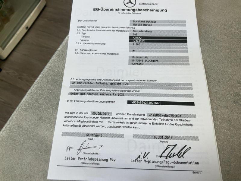 Mercedes-Benz B-Klasse B 180 — zdjęcie 16
