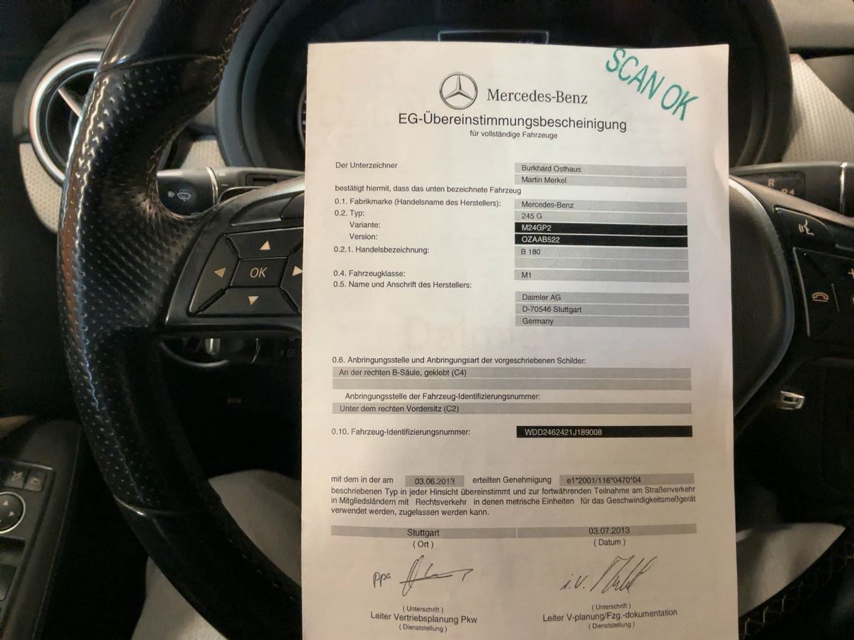 Mercedes-Benz B-Klasse d'occasion