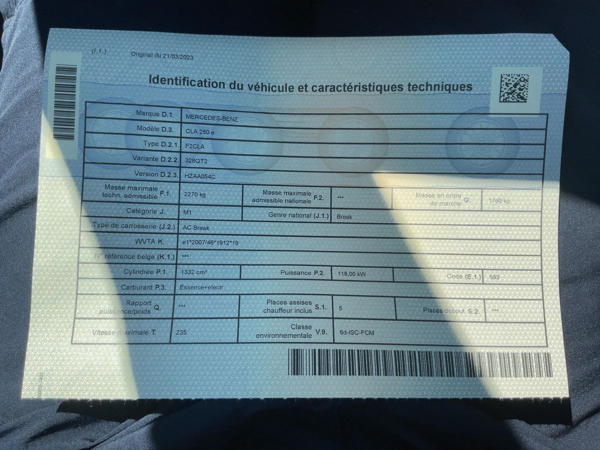 Mercedes-Benz CLA-Klasse d'occasion