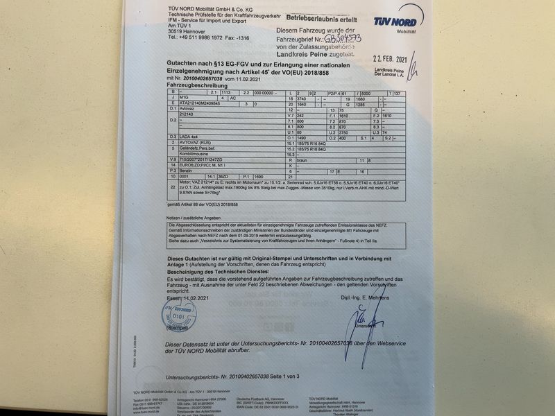 Lada Taiga 1.7 Lada 4x4 — zdjęcie 16
