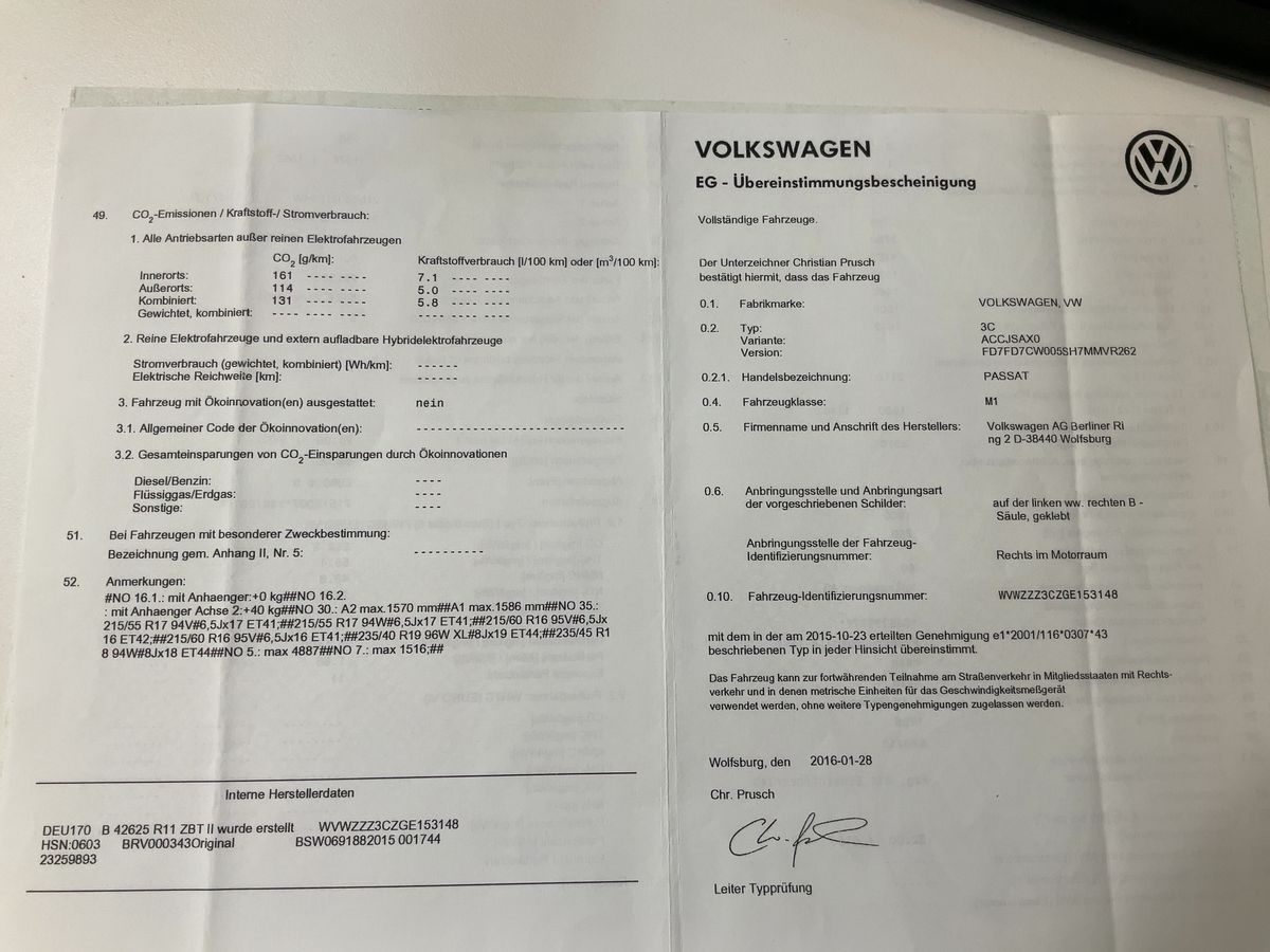 Volkswagen Passat d'occasion